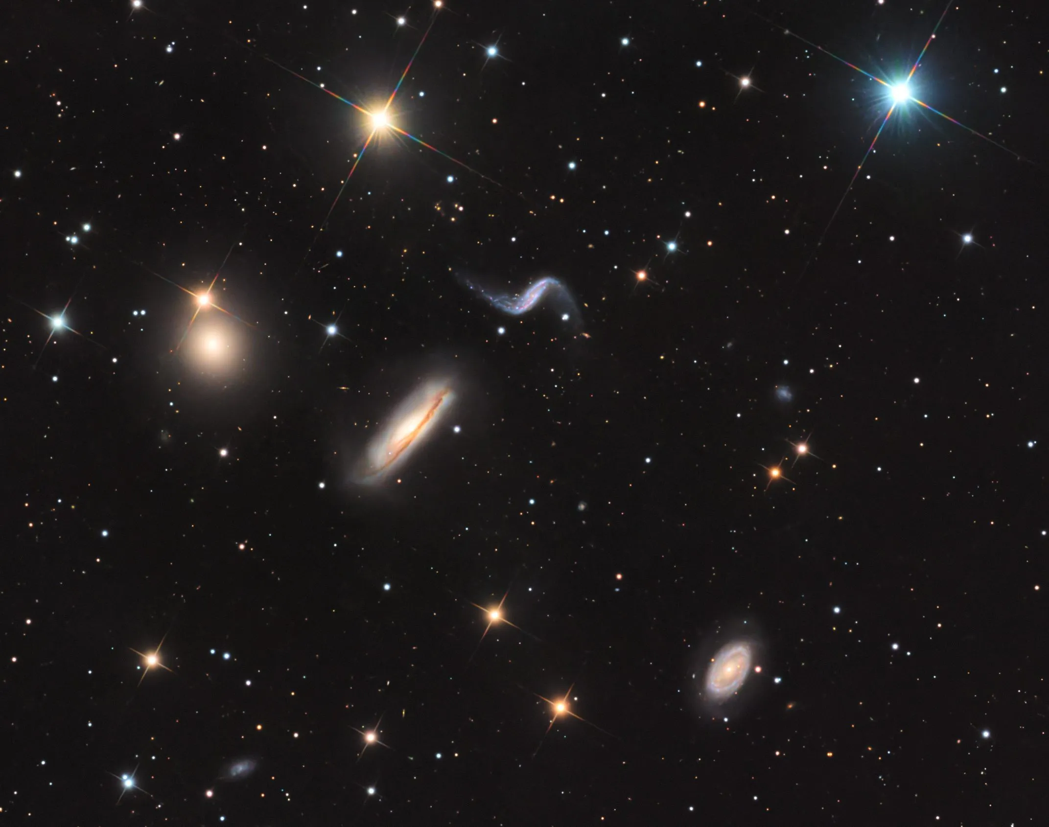NGC 3190 - Hickson Compact Group 44